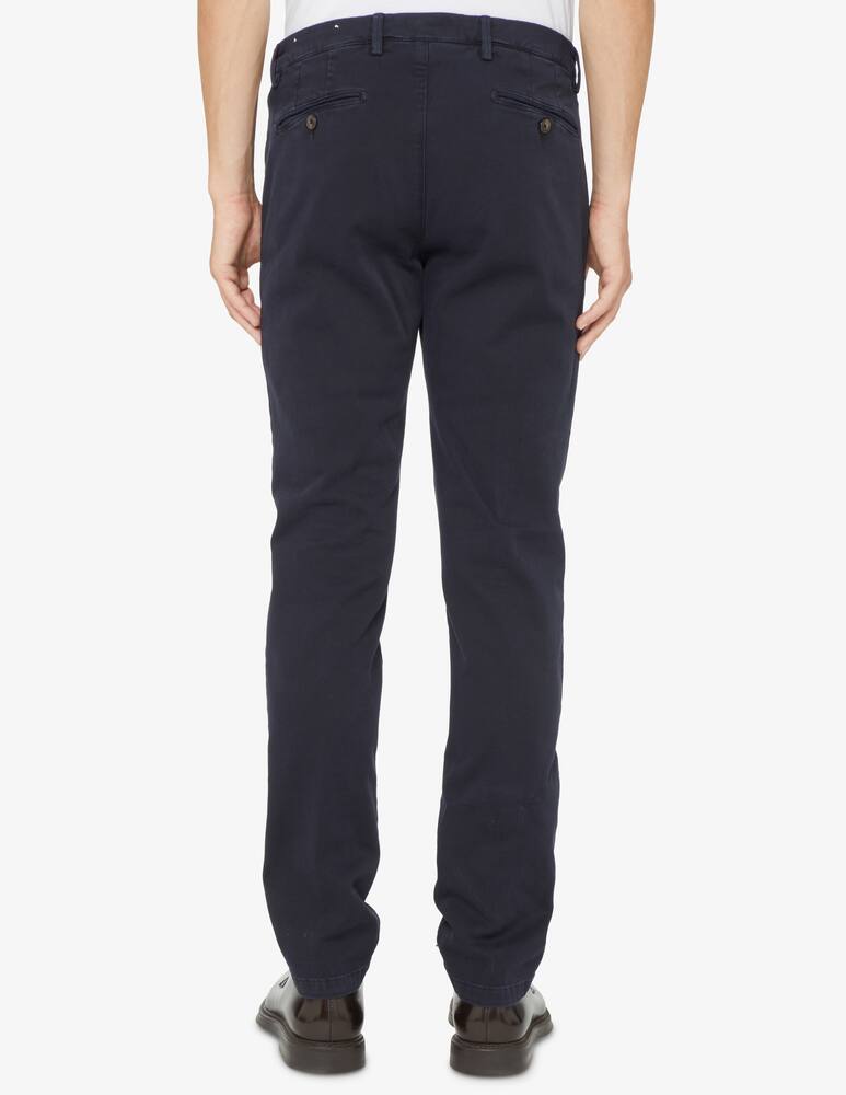 rinascente Briglia Pantaloni chino bull in cotone - Blu