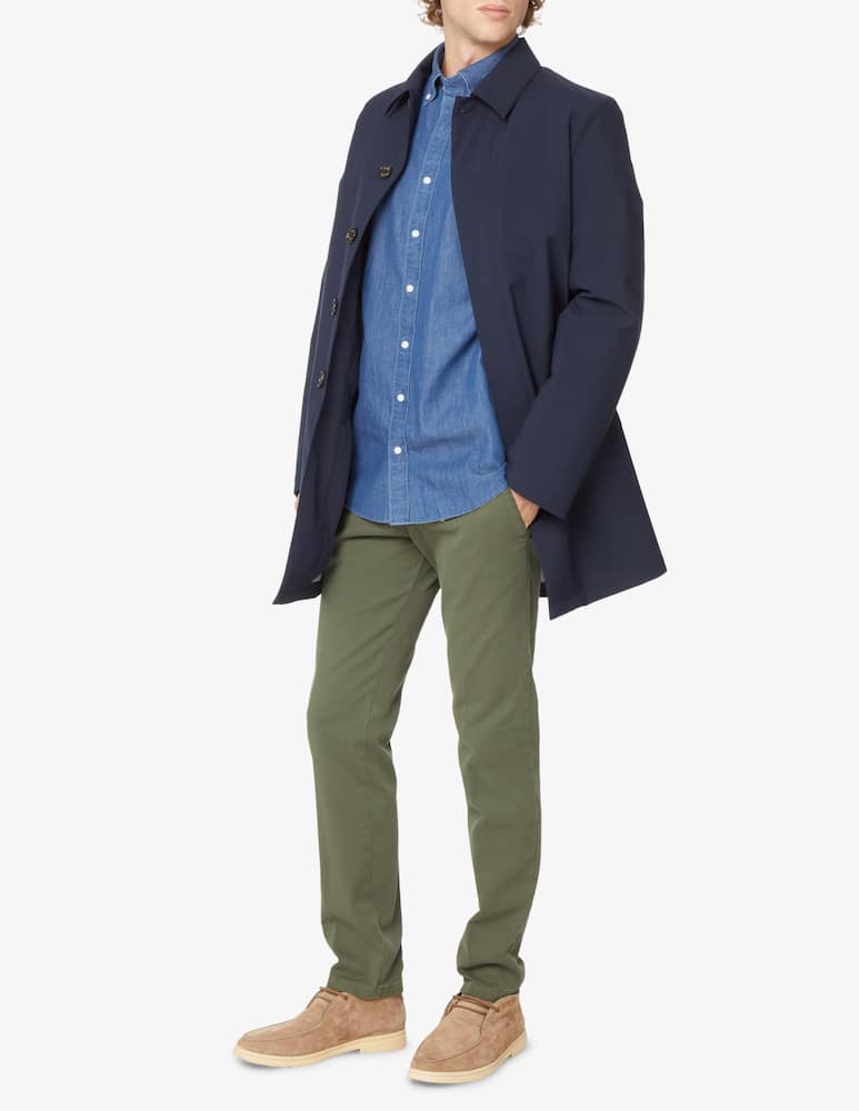 Briglia Pantaloni chino bull in cotone - Verde - immagine 1 Briglia Pantaloni chino bull in cotone - Verde - immagine 1