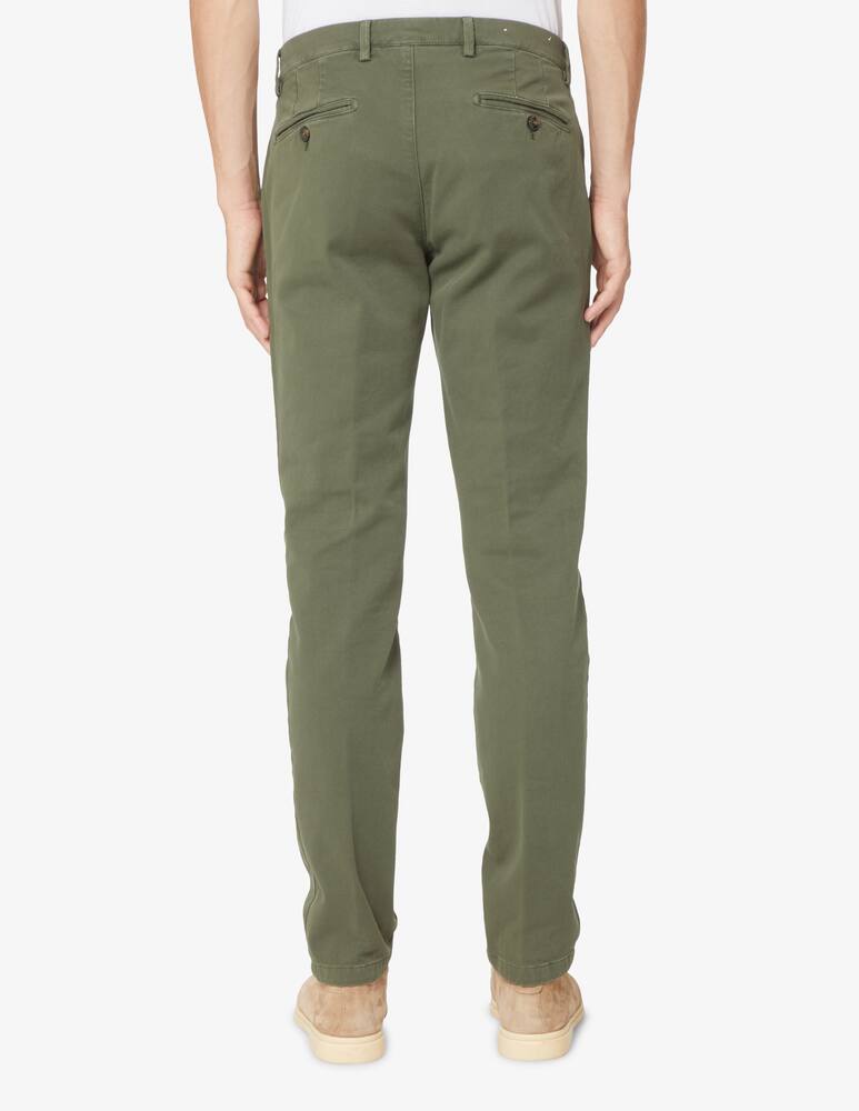 Briglia Pantaloni chino bull in cotone - Verde - immagine 3 Briglia Pantaloni chino bull in cotone - Verde - immagine 3