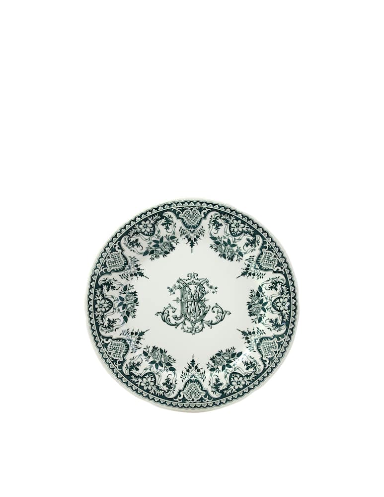 rinascente Gien Piatto Piano Monogramme Depareillees