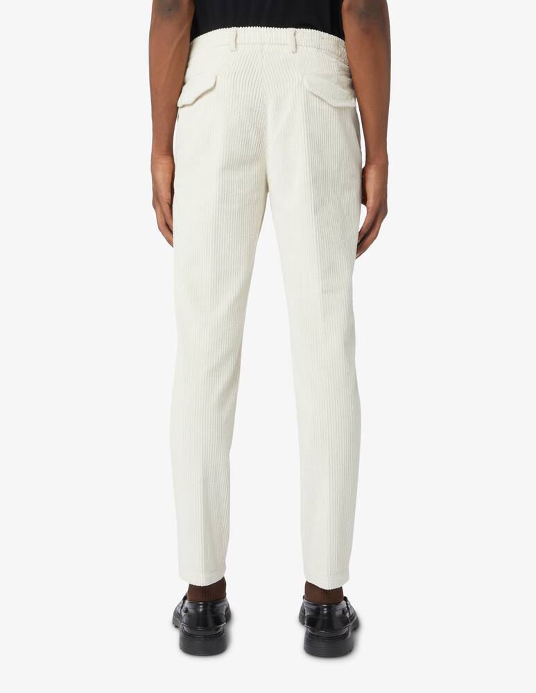 rinascente Briglia Pantaloni chino in velluto - Bianco