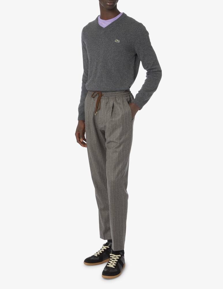 rinascente Briglia Coulisse wool trousers - Grey