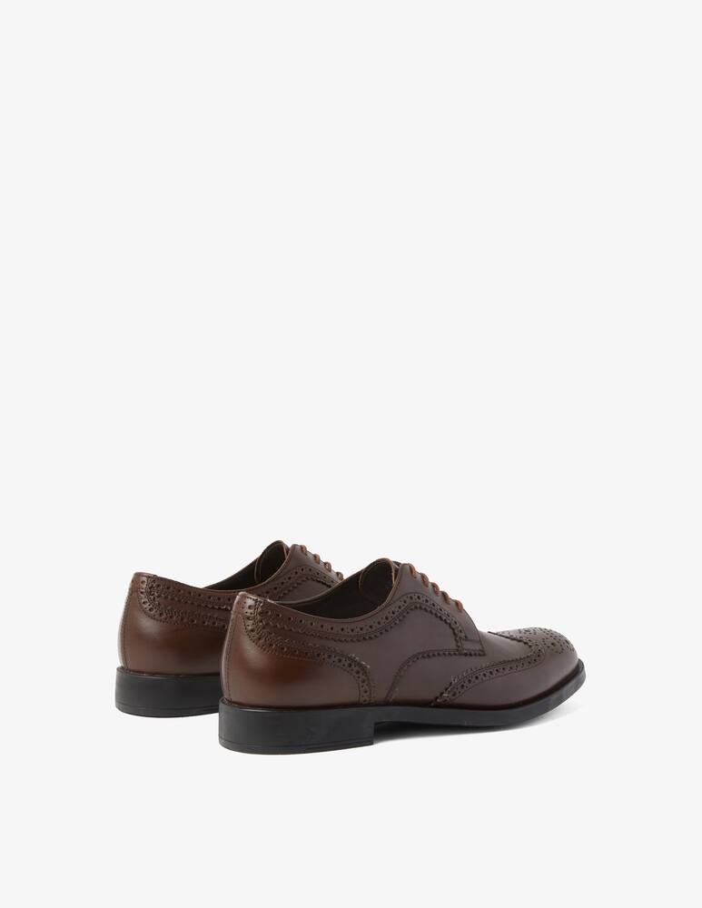 rinascente Fratelli Rossetti Derby leather shoes - Brown