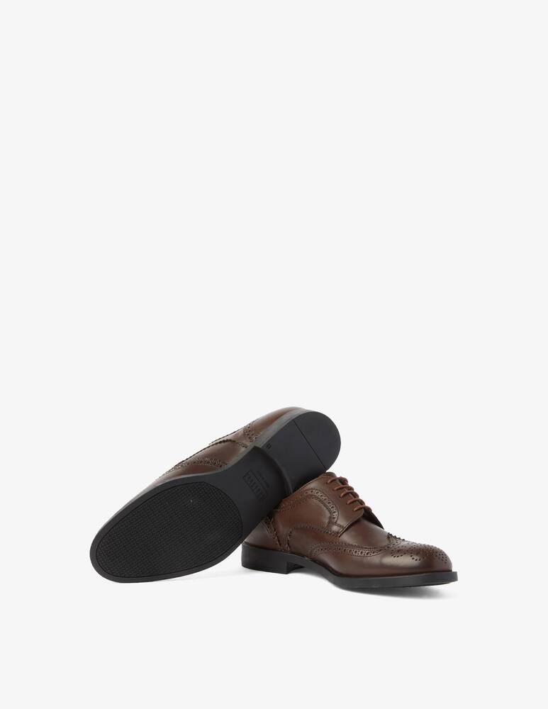 rinascente Fratelli Rossetti Derby leather shoes - Brown