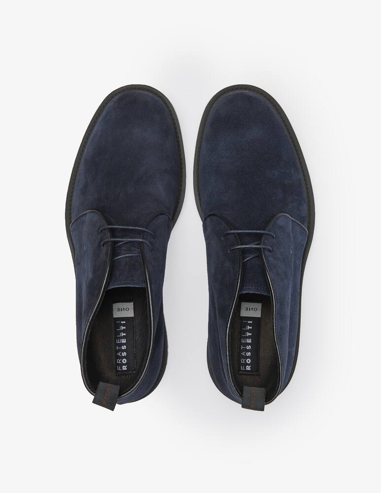 rinascente Fratelli Rossetti Stivaletti campus desert scamosciati - Blu