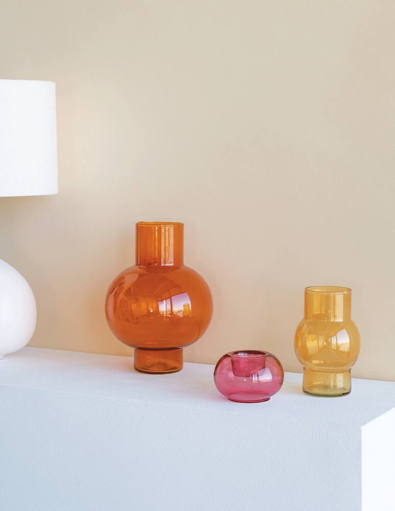 rinascente Urban Nature Culture Vase Tummy A Orange Rust