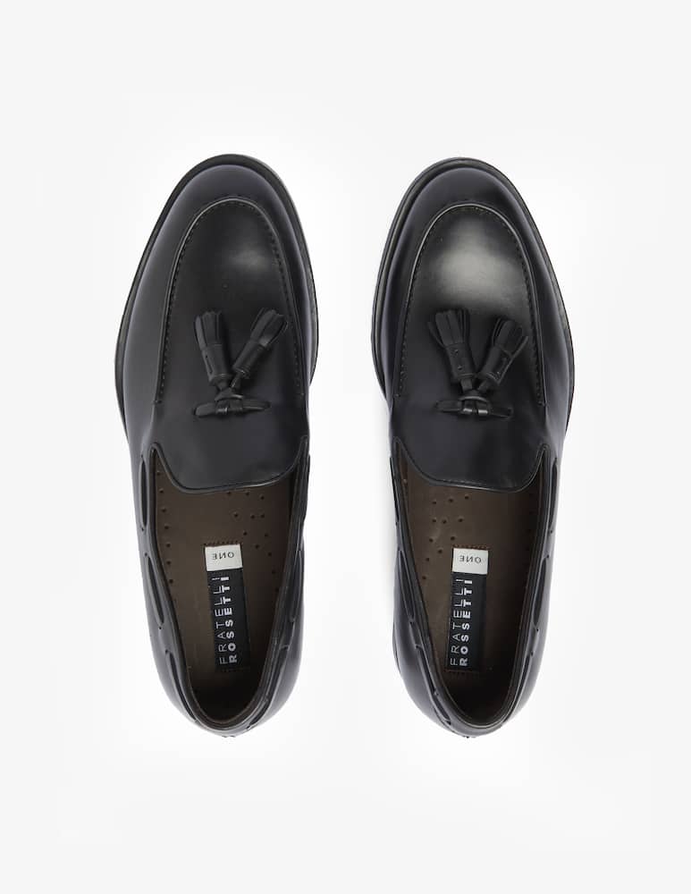 rinascente Fratelli Rossetti Mocassini brera in pelle - Nero