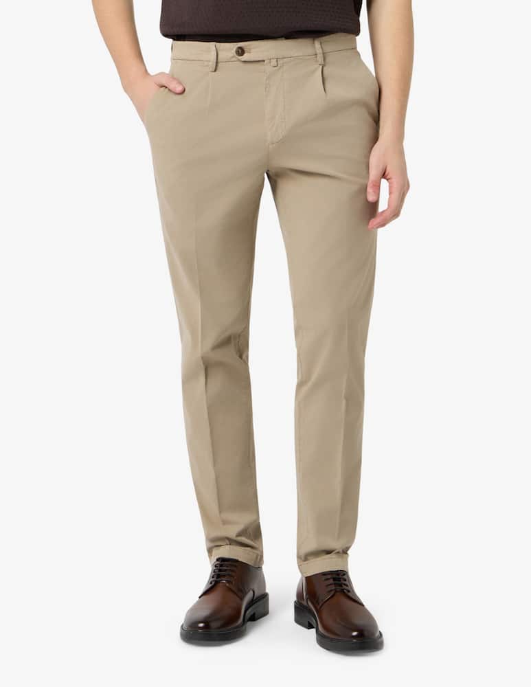 rinascente Briglia Chino tencel tapered trousers