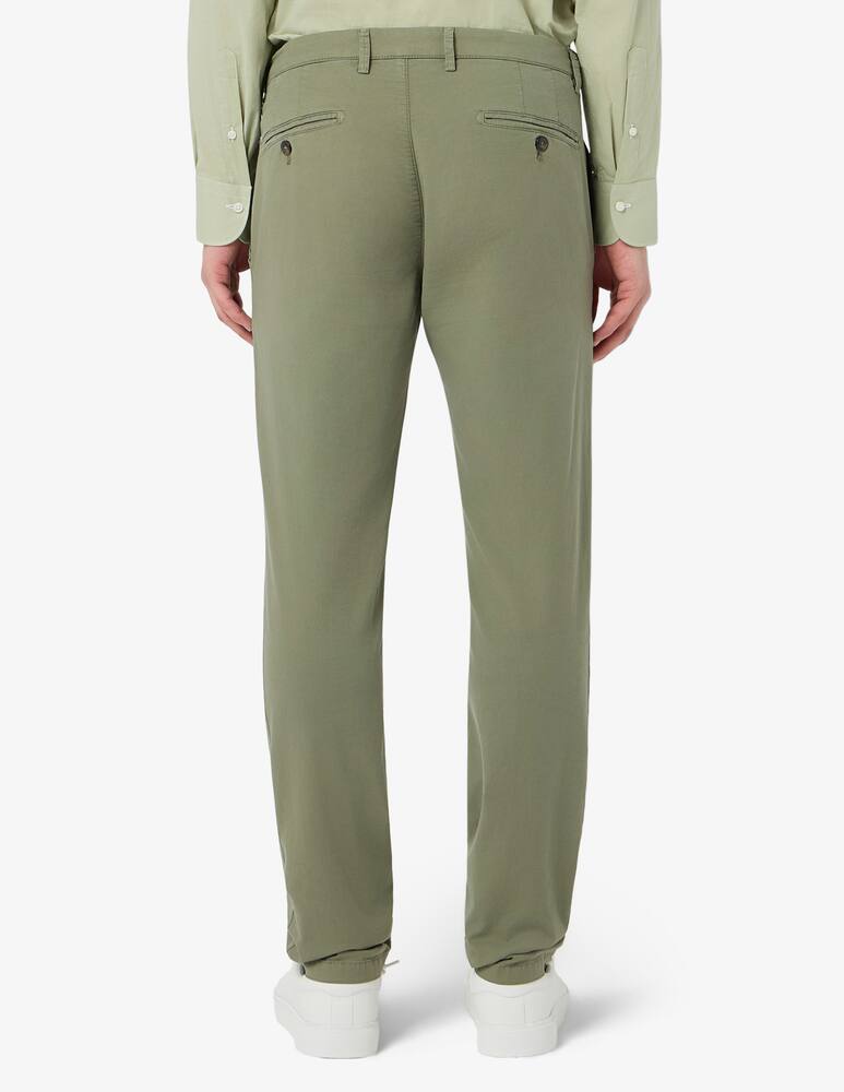 Briglia Chino slim piquet trousers - picture 3 Briglia Chino slim piquet trousers - picture 3