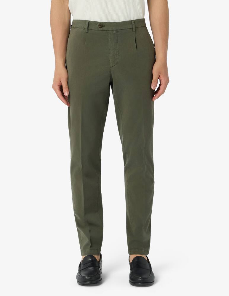 rinascente Briglia Chino taper tencel trousers