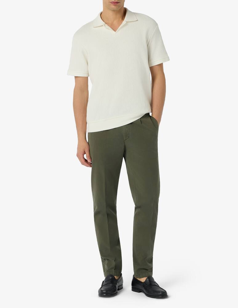 rinascente Briglia Chino taper tencel trousers