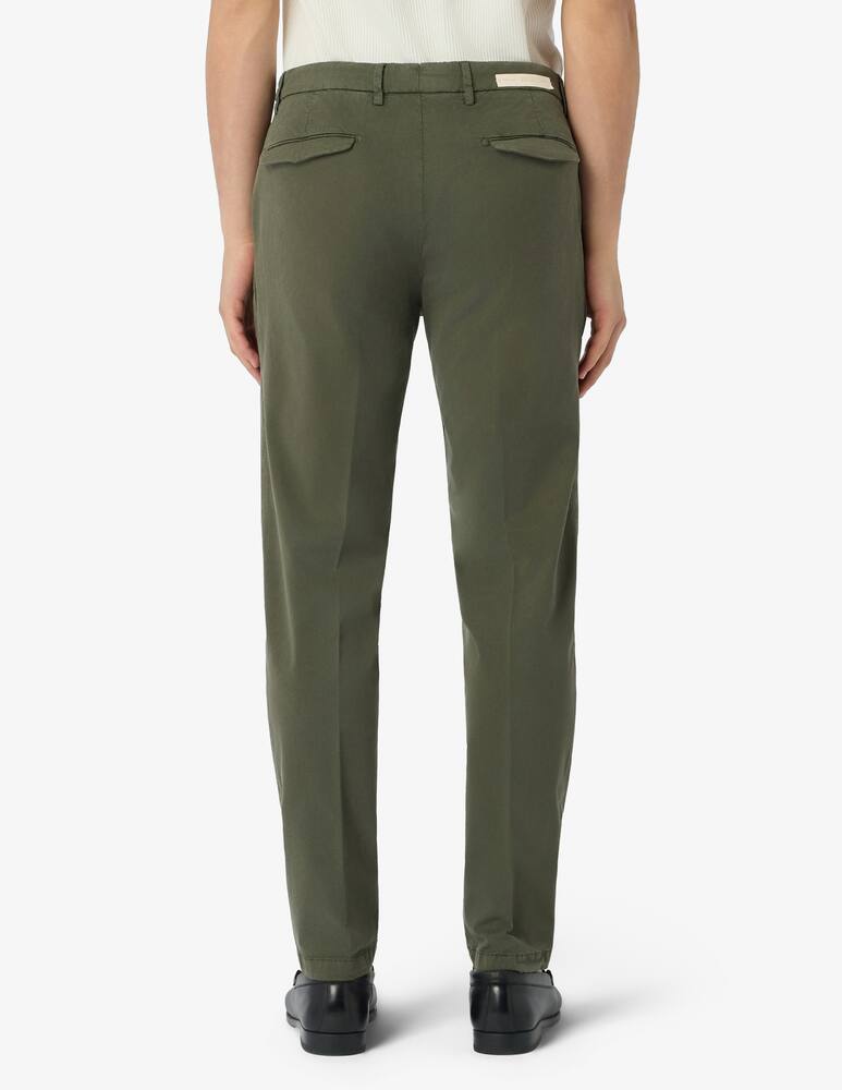 rinascente Briglia Chino taper tencel trousers