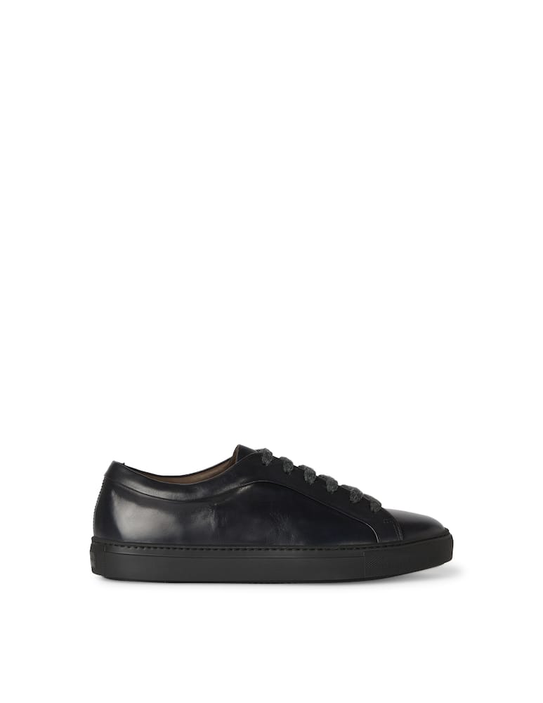 rinascente Fratelli Rossetti Leather sneaker with rubber box sole