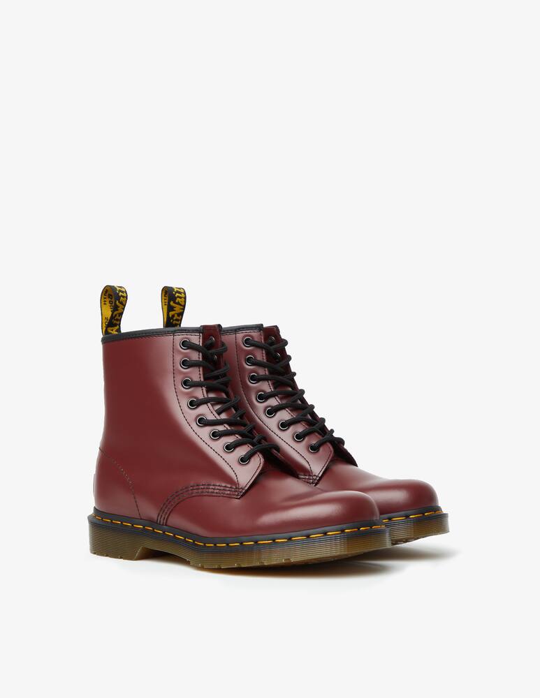 rinascente Dr. Martens Leather 1460 smooth cherry boots - Red