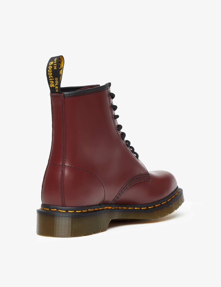 rinascente Dr. Martens Leather 1460 smooth cherry boots - Red