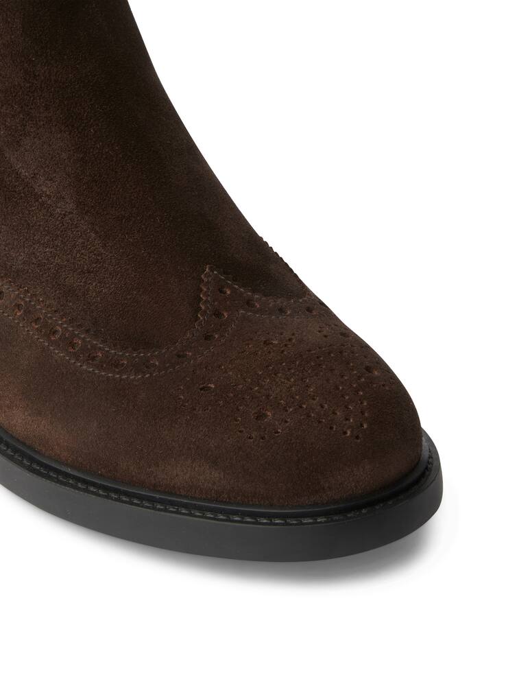 rinascente Fratelli Rossetti Stivaletto beatles in pelle scamosciata con suola in gomma