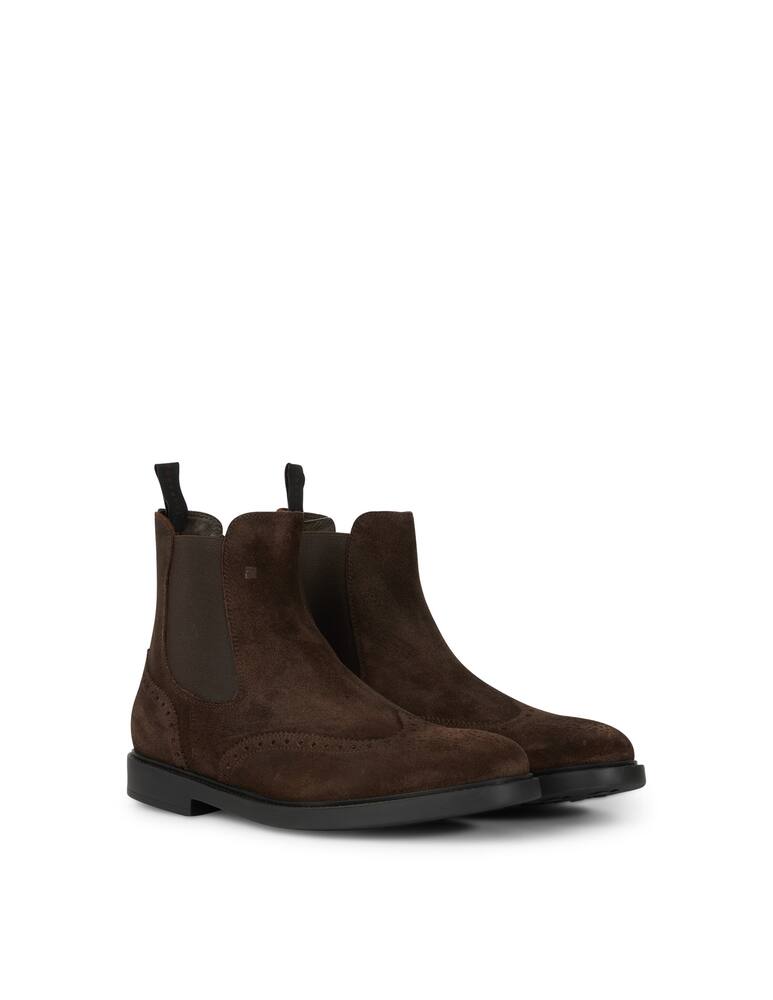 rinascente Fratelli Rossetti Stivaletto beatles in pelle scamosciata con suola in gomma