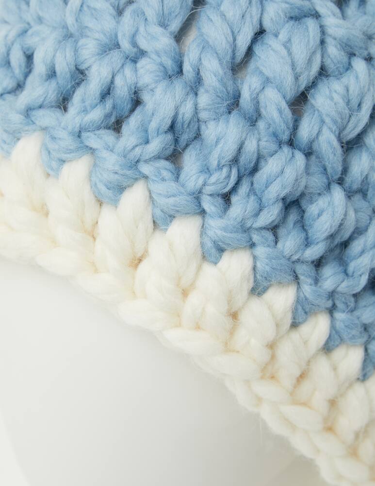 rinascente Lepò Bonnet tete cuffietta chunky - Light blue
