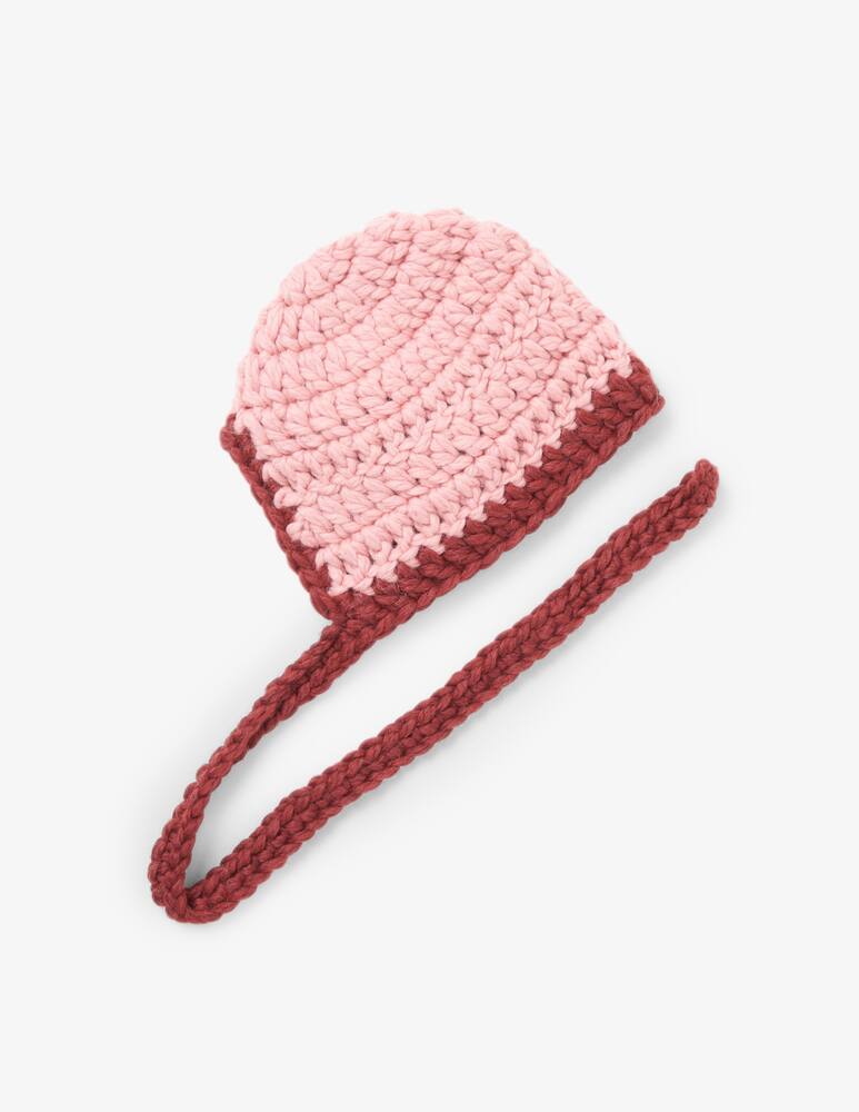 rinascente Lepò Bonnet tete cuffietta chunky - Pink