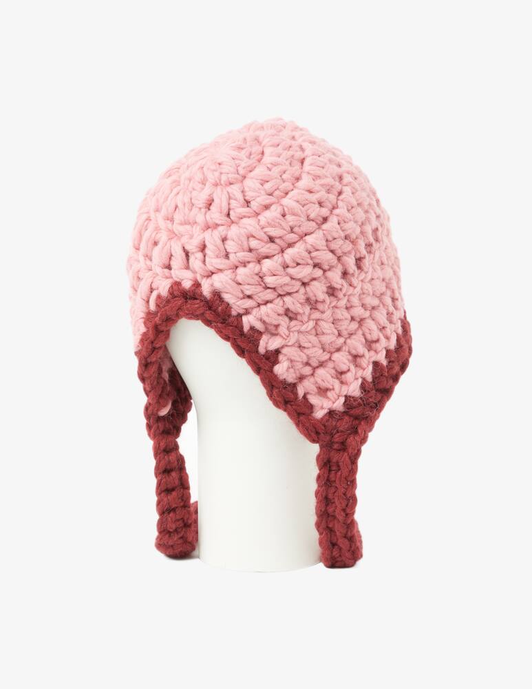 rinascente Lepò Bonnet tete cuffietta chunky - Pink