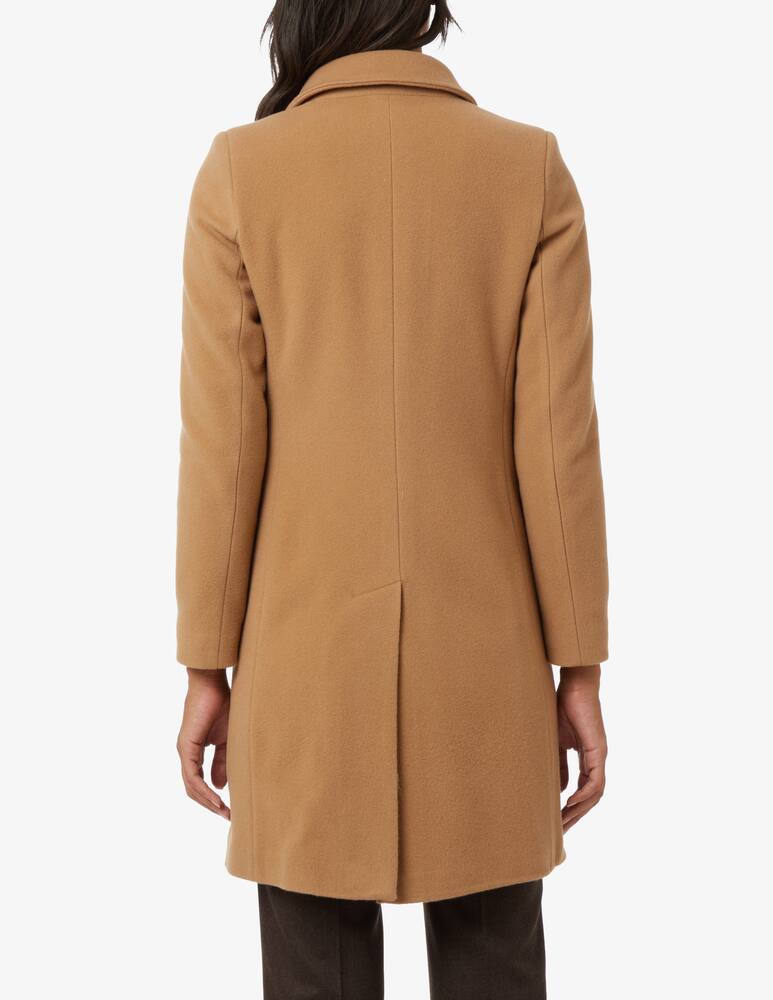 rinascente Elizabeth Ascot Cappotto corto 3 bottoni - Marrone