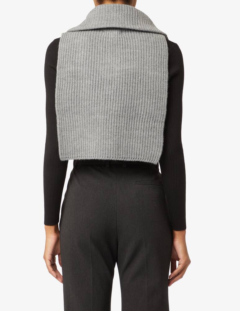 rinascente Rinascente Collection Pink Label Bib con zip collone - Grigio