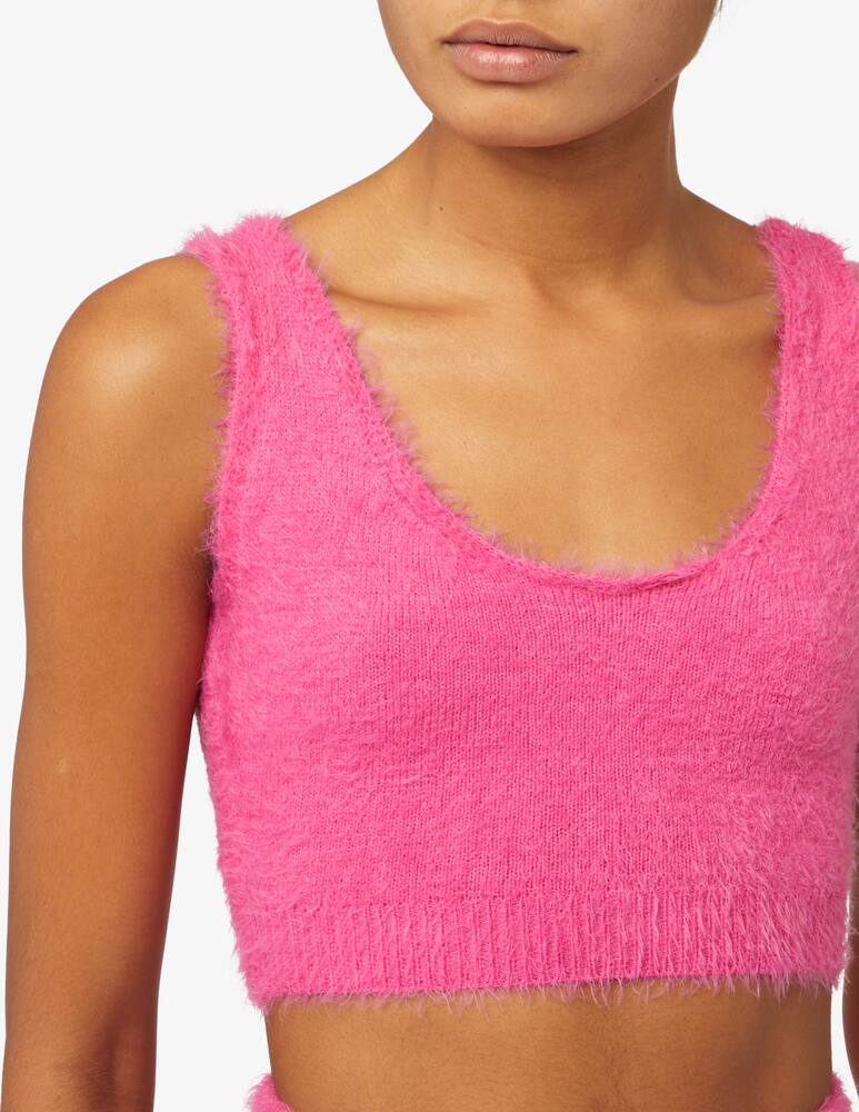 rinascente Rinascente Collection Pink Label Crop top - Fuchsia