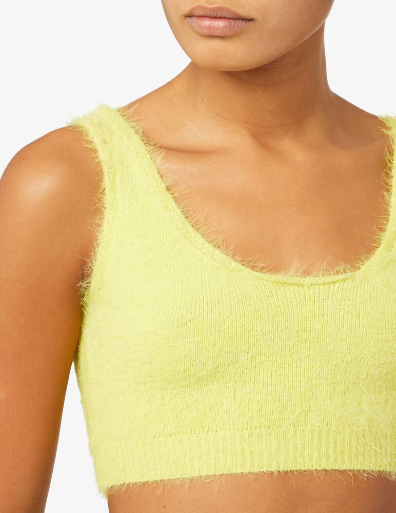 rinascente Rinascente Collection Pink Label Crop top - Giallo