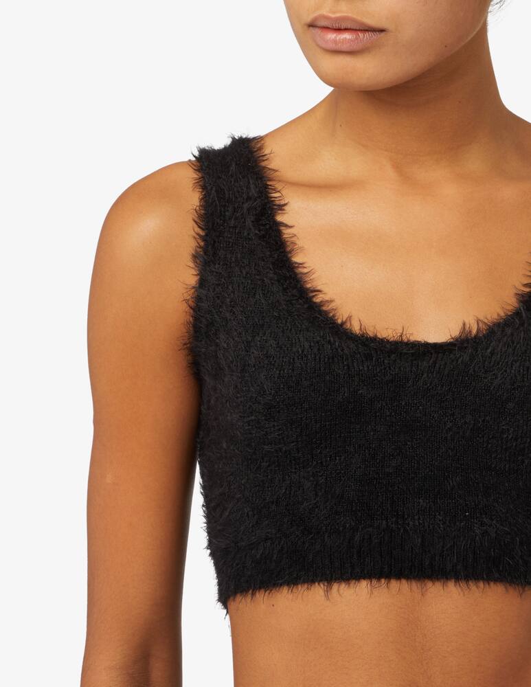 rinascente Rinascente Collection Pink Label Crop top - Nero