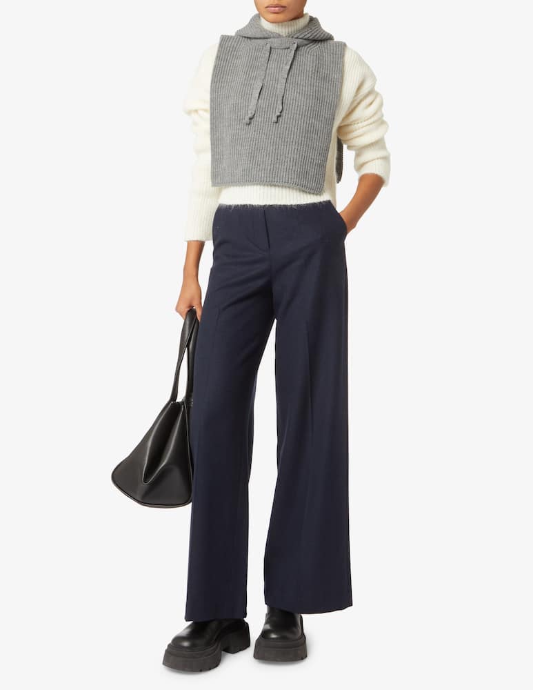 rinascente Rinascente Collection Pink Label Hooded bib - Grey