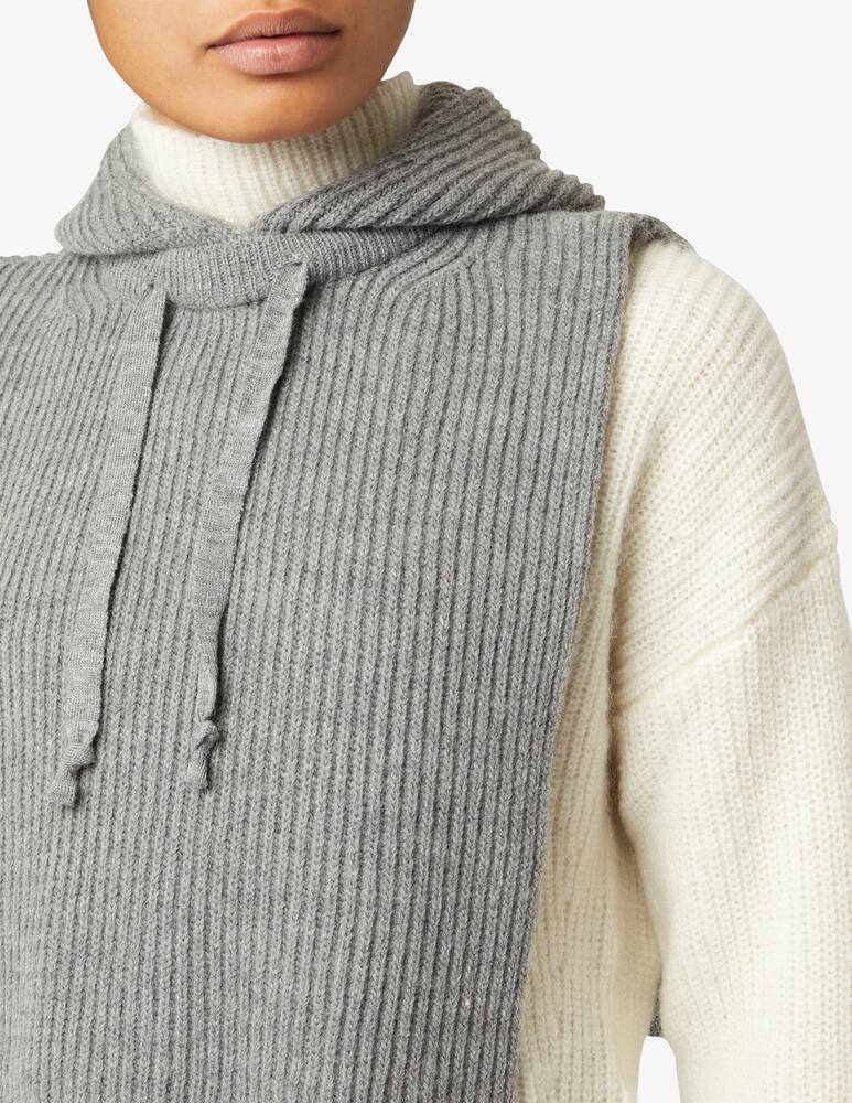rinascente Rinascente Collection Pink Label Hooded bib - Grey