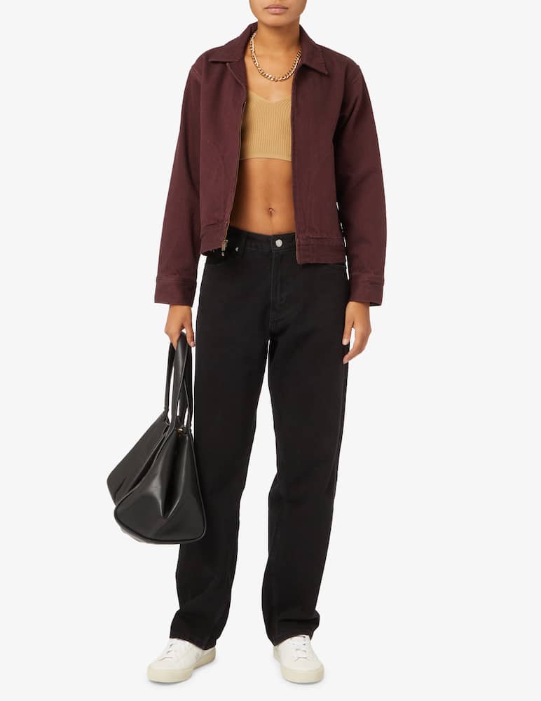 rinascente Rinascente Collection Pink Label Ribbed bralette - Brown