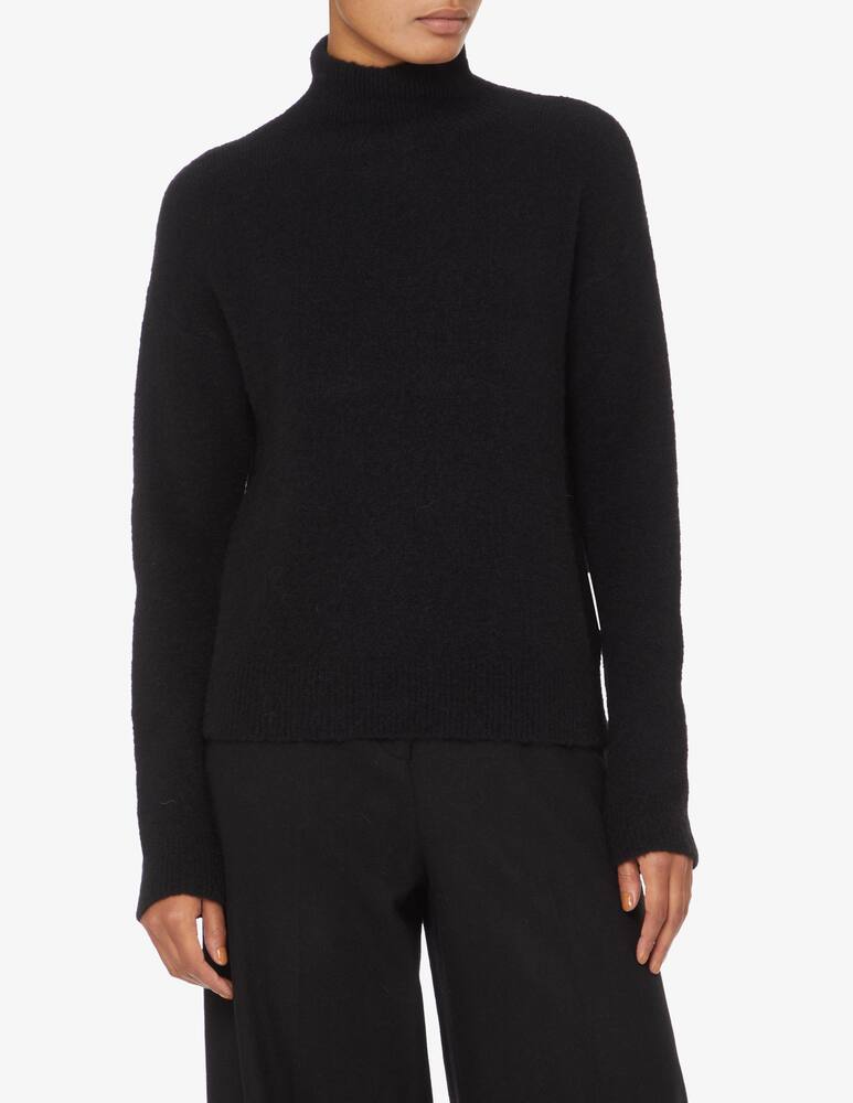 Rinascente Collection Turtleneck with dropped sleeves - Black - picture 1 Rinascente Collection Turtleneck with dropped sleeves - Black - picture 1