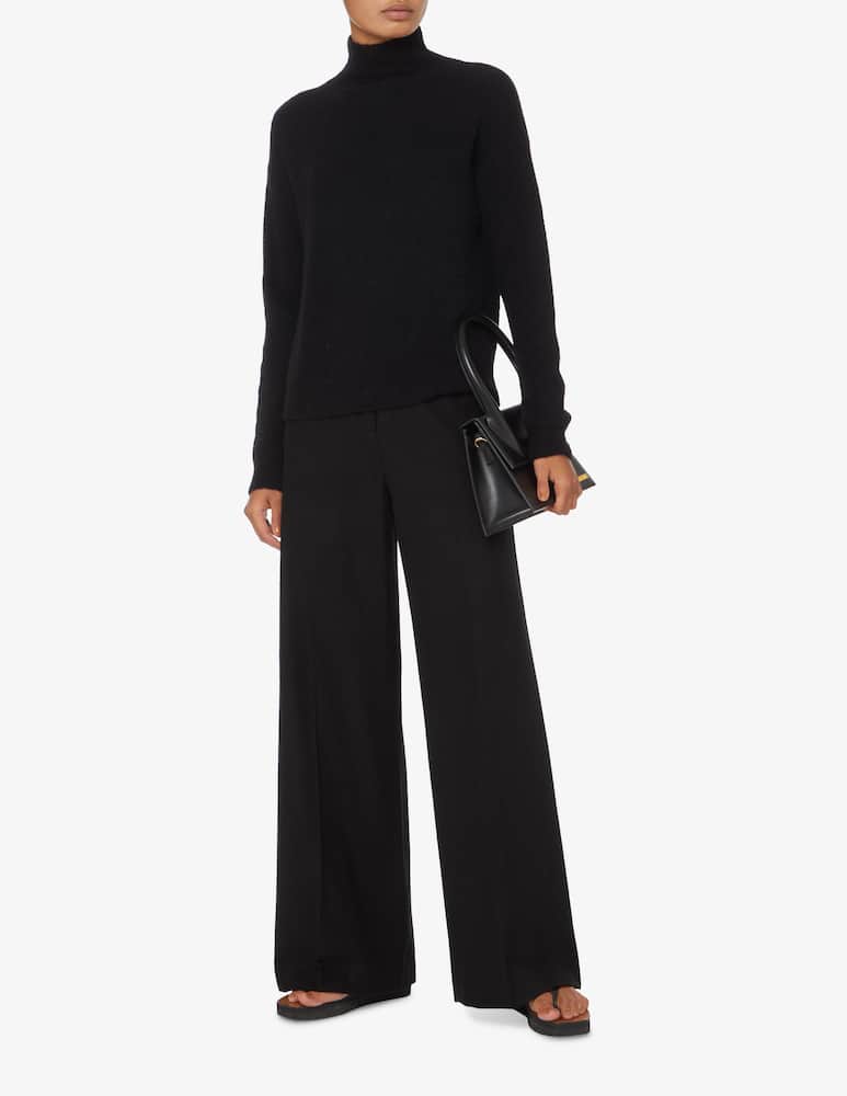 rinascente Rinascente Collection Maglione lupetto alto manica scesa - Nero