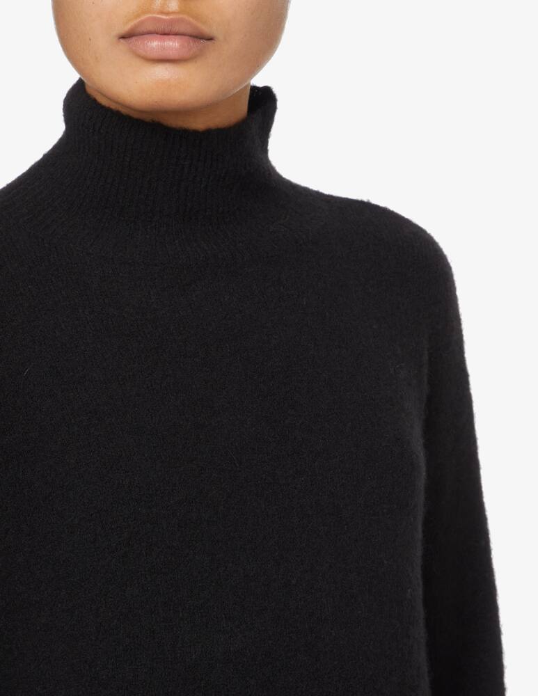 Rinascente Collection Turtleneck with dropped sleeves - Black - picture 4 Rinascente Collection Turtleneck with dropped sleeves - Black - picture 4