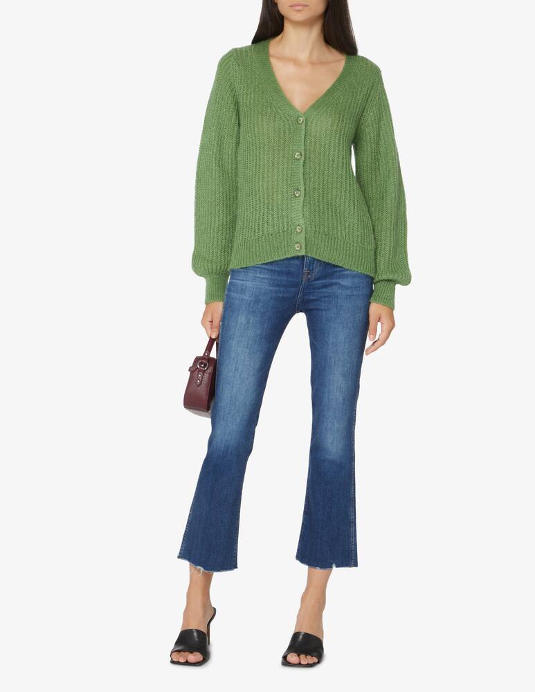 rinascente Rinascente Collection Cardigan 4 bottoni corto - Verde