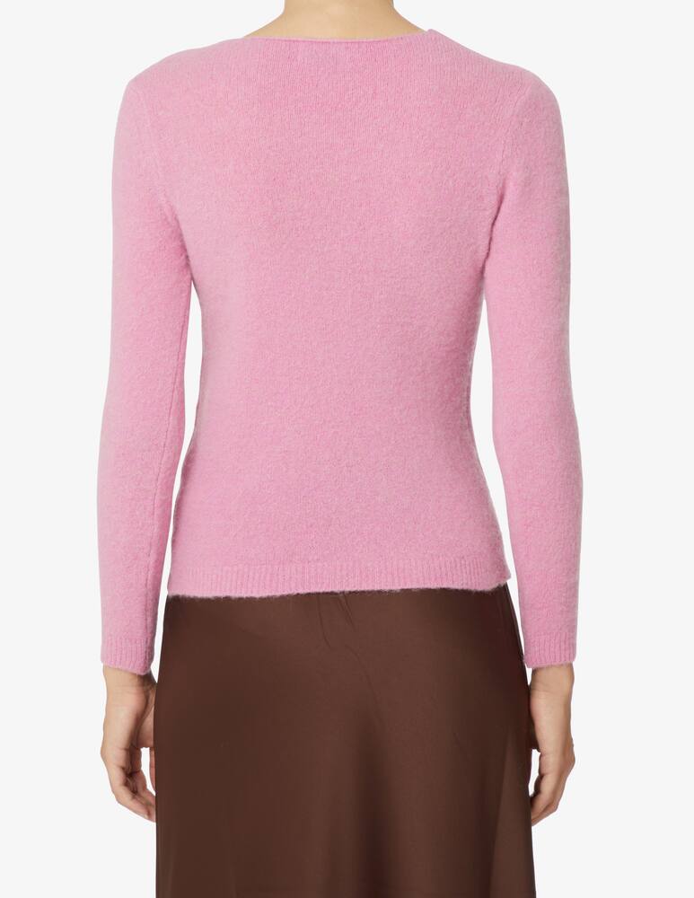 rinascente Rinascente Collection Maglione scollo a barca manica lunga - Rosa