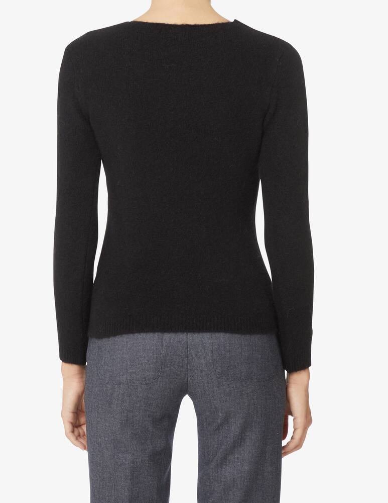 rinascente Rinascente Collection Maglione scollo a barca manica lunga - Nero