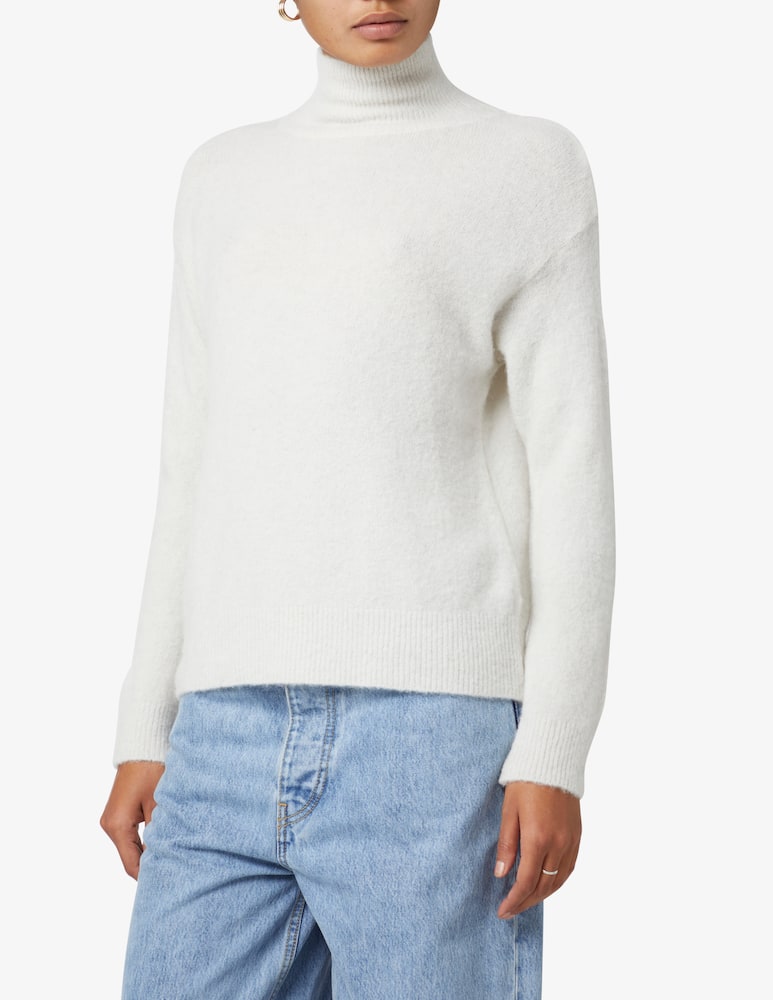 Rinascente Collection Turtleneck with dropped sleeves - White - picture 1 Rinascente Collection Turtleneck with dropped sleeves - White - picture 1