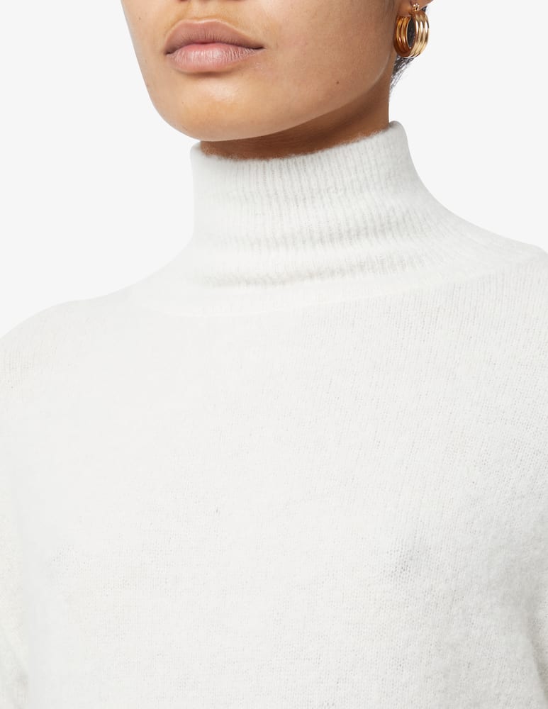 rinascente Rinascente Collection Maglione lupetto alto manica scesa - Bianco