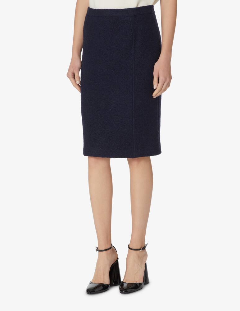 rinascente Elizabeth Ascot Front cut pencil skirt - Blue