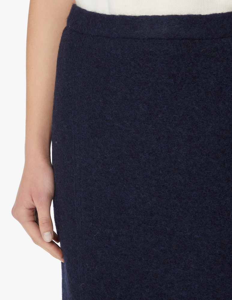 rinascente Elizabeth Ascot Front cut pencil skirt - Blue