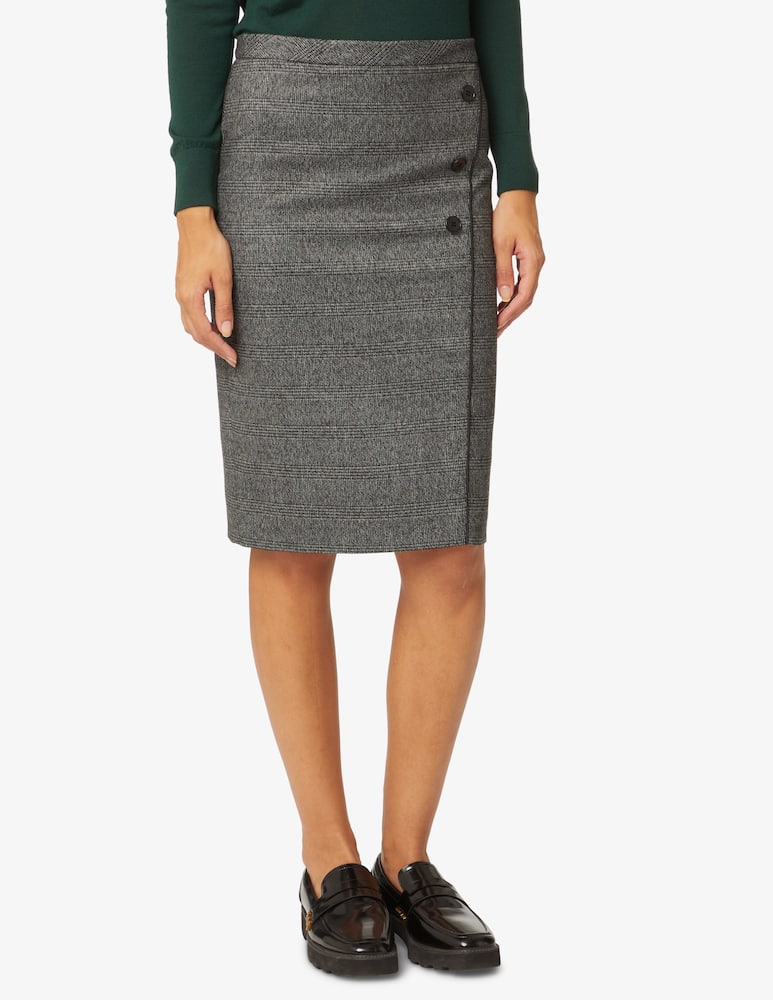 rinascente Elizabeth Ascot Gonna finto spacco - Verde