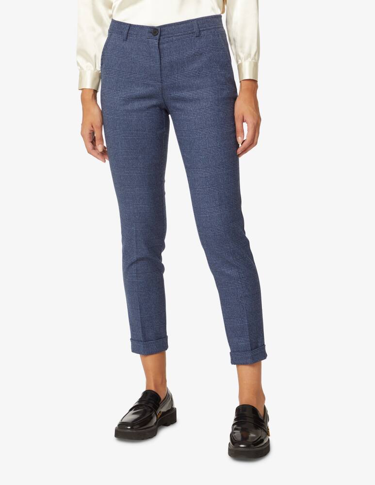rinascente Elizabeth Ascot Trousers with 2 pockets - Blue