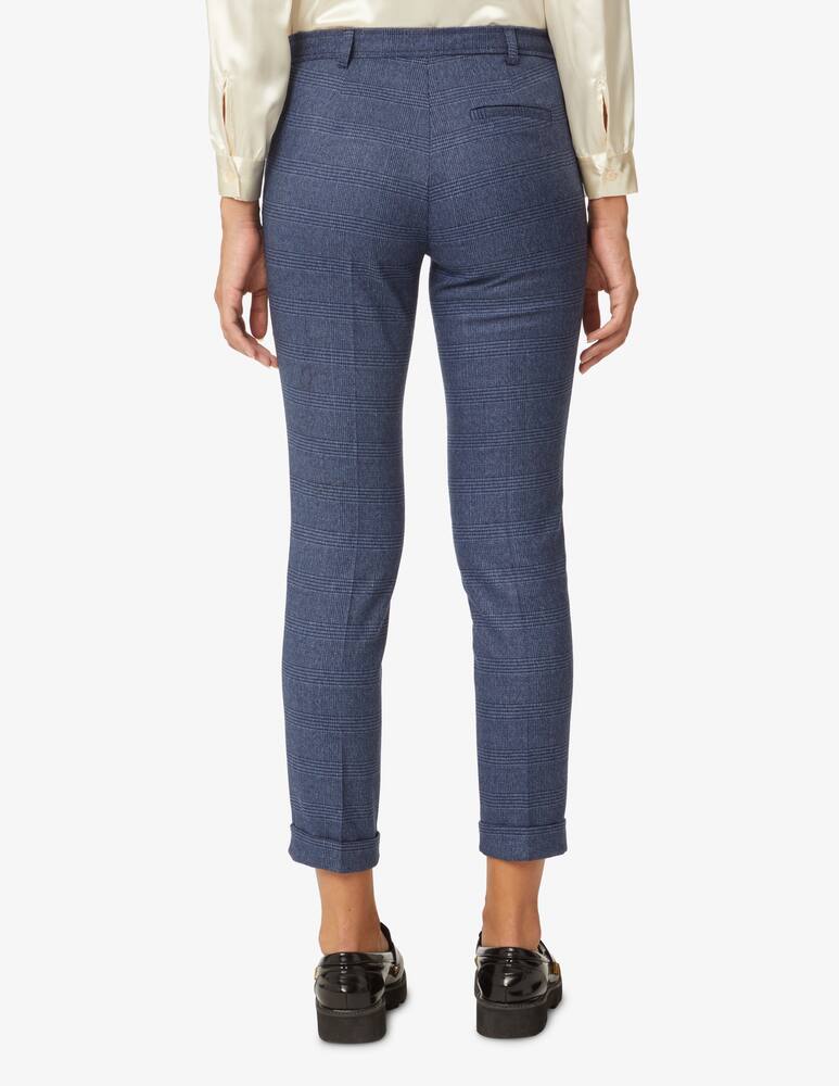 rinascente Elizabeth Ascot Trousers with 2 pockets - Blue