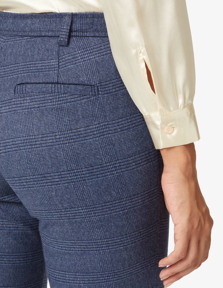 rinascente Elizabeth Ascot Trousers with 2 pockets - Blue