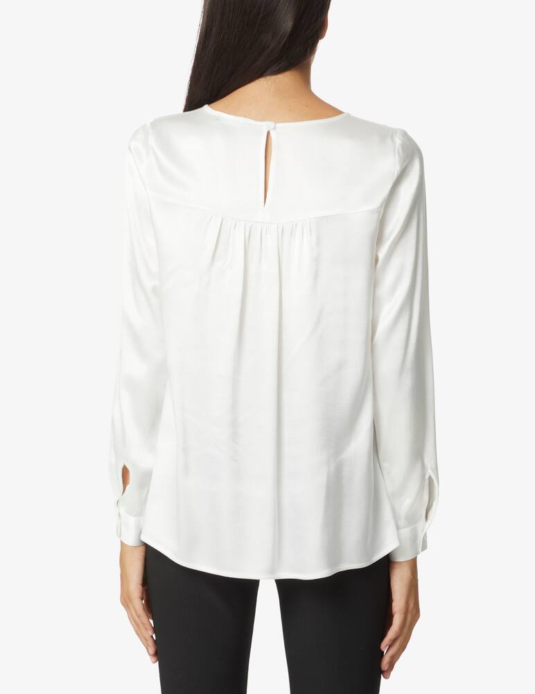 rinascente Elizabeth Ascot Long sleevs blouse - White