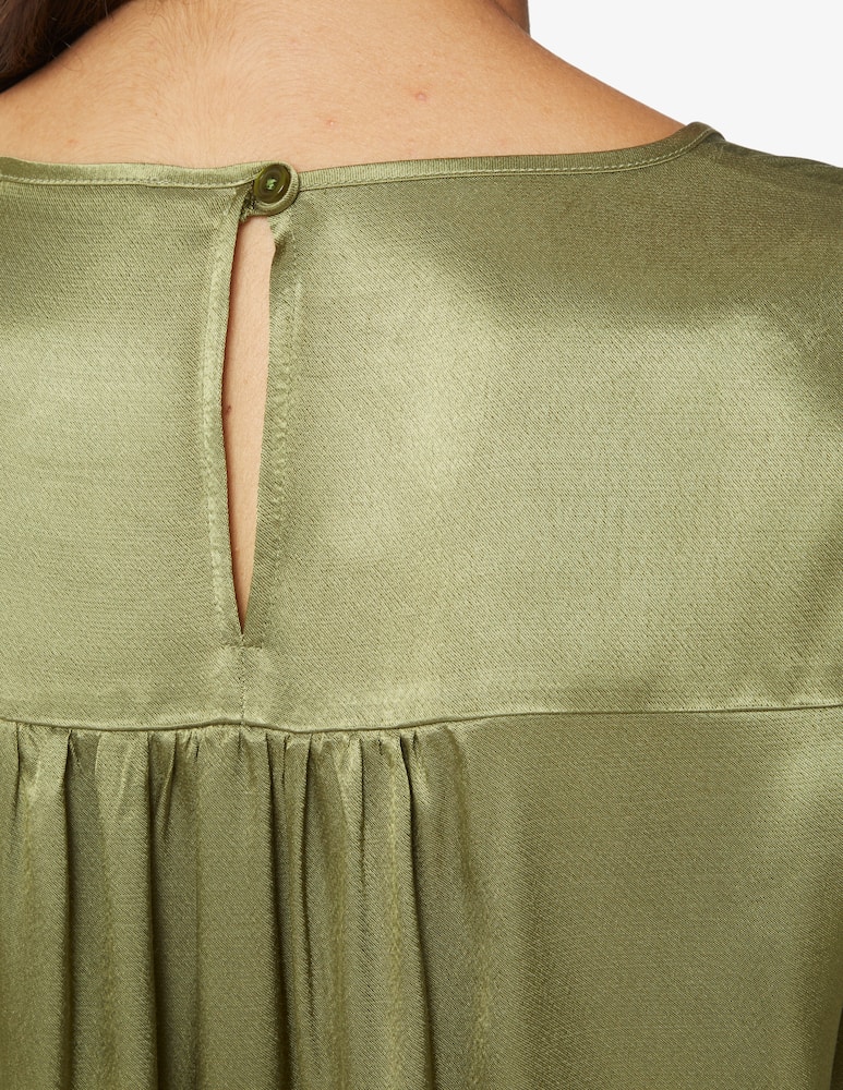 rinascente Elizabeth Ascot Long sleevs blouse - Green