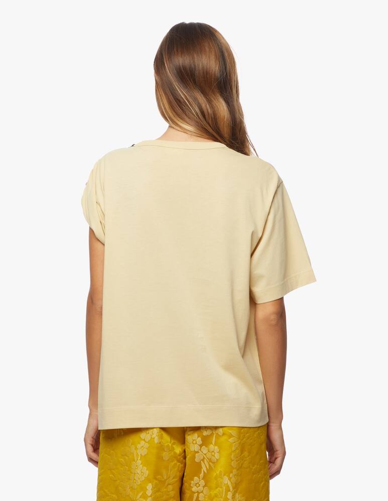 Dries Van Noten T-shirt Horta in cotone - immagine 3