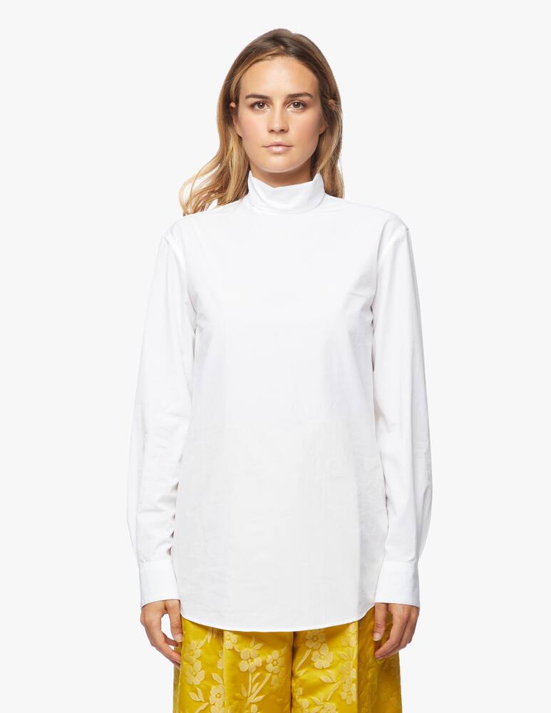 rinascente Dries Van Noten Clavelly cotton shirt